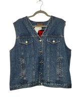 Load image into Gallery viewer, Pendleton Size 1X Denim Pre-Owned Vest- Ladies
