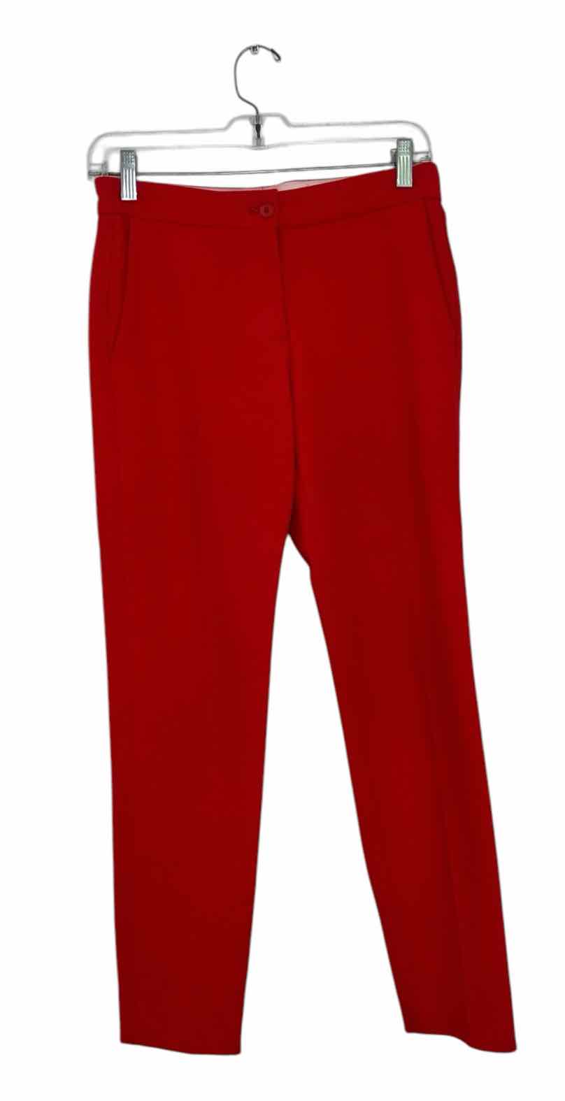 Maje Size X- Small Red Pre-Owned Pants- Ladies