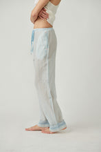 Load image into Gallery viewer, Free People Size X- Small Blue Stripe Pants- Ladies
