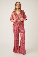 Load image into Gallery viewer, Free People Size X- Small Red Print Pajamas- Ladies
